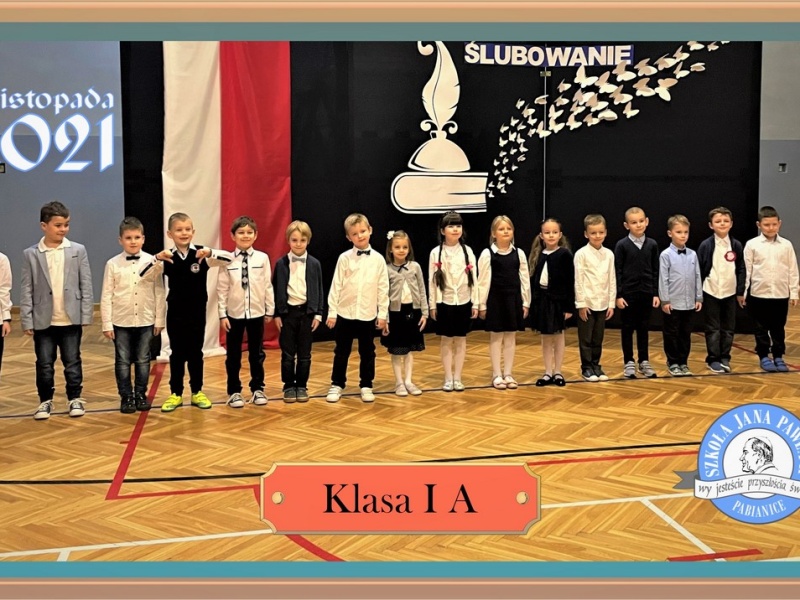 Ślubowanie klas pierwszych 2021/2022